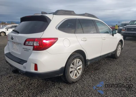 2016 Subaru Outback 2.5I Premium z USA, uszkodzony, nr VIN 4S4BSADC7G3270747